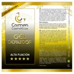 Carmen Cosméticos Gel Definidor Alta Fijación 250ml - Imagen 2